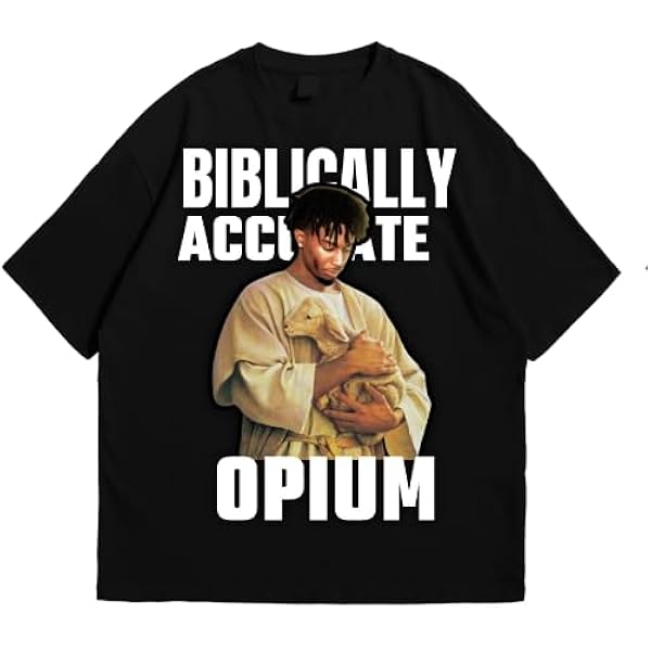 Buy TEESANIME Opium Destroy Design Oversized T Shirt for Men and