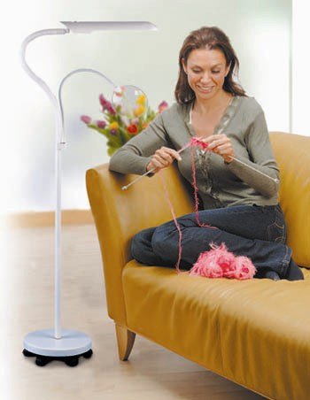 Preisvergleich Produktbild Daylight Floorstanding Craft Lampe in Weiß