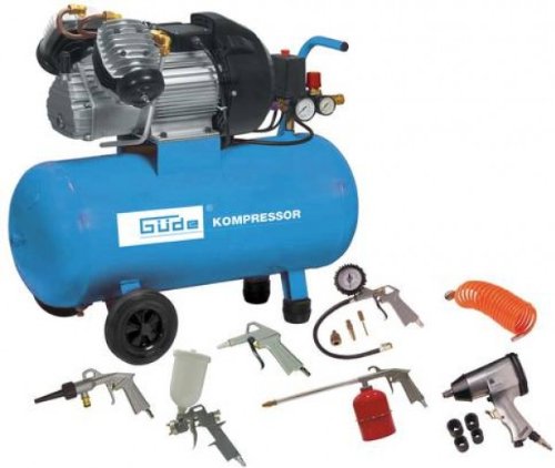 Preisvergleich Produktbild KOMPRESSORSET 400 / 10 / 50 DG 15 TLG