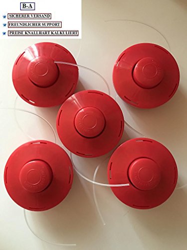 5 St. Doppelfadenkopf MS 52 4 in 1 Multi Rasentrimmer Fadenspule Motorsense
