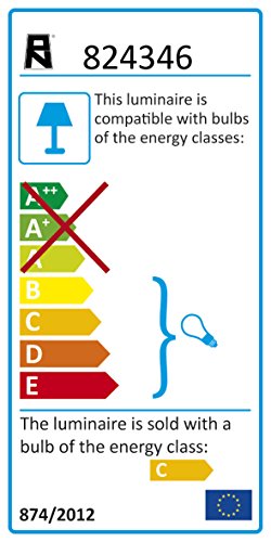 Paul Neuhaus 396-55 G9 28 Watt Halogen Floor Light, Silver