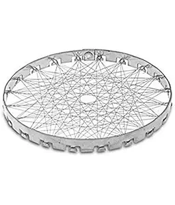 LUMONY Mini Tandoor, Tandoor Channi, Grill Jalli, Barbeque Net, LPG Saver - Save Upto 25% LPG, A Must for Every Home