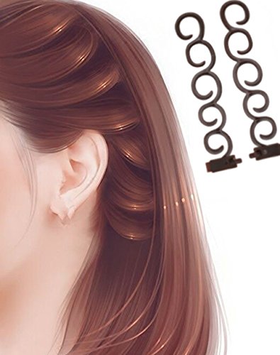 cuhair® 2 Frauen Mädchen Magical Hair Tools Twist-Styling-Zubehör