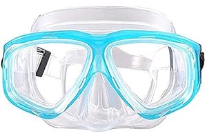 WOWDECOR - Maschera da Sub Dioptrin con correzione diottrie, Maschera Subacquea per Adulti e Bambini con miopia