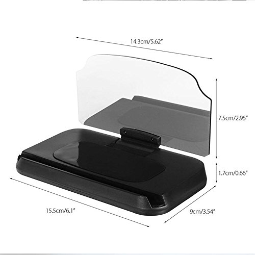 vonky universale 6.0Â pollici telefono titolare di navigazione della vista con Head Up Display per auto GPS