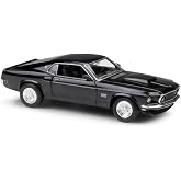 Welly &Ccedil;ek Bırak 12 Cm. Ford Mustang Boss - Siyah
