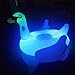 Produktbild Lvmiao LED Leuchtende Schwan Schwimmende Sieben Farbe Gürtel Fernbedienung Aufblasbare Schwimmende Bett Pool Nacht Party Layground Strand Urlaubsparty (75 in X 59In)