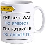 TIED RIBBONS New Year Gift for Collegues, Boss, Employees, Inspirational Quotes Printed Coffee Mug(325 ml)