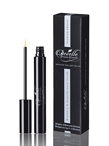 Wimpernserum 7 ml. ohne PROSTAGLANDINE Develle Sensitive Eyelash Wimpern-Serum Wimpern Activating Serum Wimpernwachstums-Serum Wimpernverlängerung Wimpern-Booster Augenbrauenserum längere Wimpern - 8