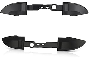 BLUEMW Lot de 2 LB RB Boutons de Rechange pour Manette Xbox Series X/S, Remplacement Kits Boutons de Pare-Chocs Personnalisés LB RB pour Gamepad Xbox Series