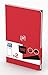 Produktbild OXFORD 400077718 Notizheft Pocket Notes Duo-Pack 2 Stück 9x14 cm 48 linierte Seiten rot und schwarz - für individuelle Notizen Skizzenbuch Taschenbuch Reisebuch Notizblock Notebook Travel Diary