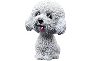 Moonyan Car Nodding Dog Doll,Cute Dog Ornaments,bobble Shaking Head,Bobbing Head Dog Puppy Car Interior Dashboard Decoration?1/7 Pieces?
