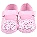 Itaar Baby Girl Newborn Magic Tape Prewalker Antislip Flats Flower Sneaker Crib Shoes