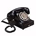 Produktbild Antikes Festnetztelefon Schnurgebundenes Telefon Rotary Dial Keyboard Metal Retro Ringtones Call Freisprecheinrichtung Customized Home Decor