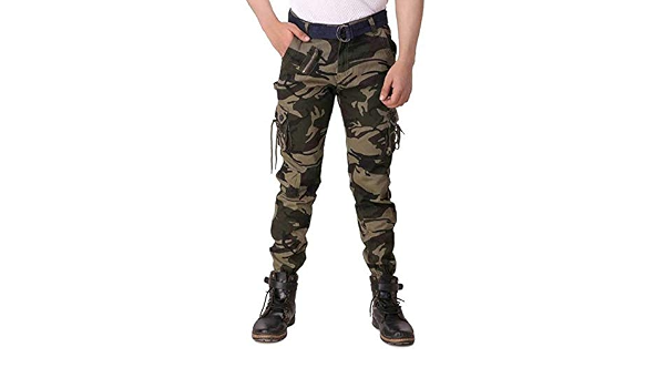Buy Nigahia Mens Army Printed Cargo 