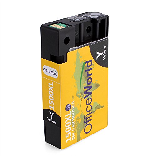 OfficeWorld Kompatible Patronen Ersatz für PGI-1500XL Tintenpatronen Hohe Kapazität Kompatibel für Maxify MB2350 MB2050 MB2300 MB2000 (4er-pack) - 6