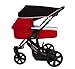Snoozeshade Original (Black with Pink Trim)
