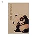 Price comparison product image SDLZ9ky 2019 Journal Diary Office Weekly Monthly Planner Agenda Schedule A7 Notebook Panda* 93mm x 136mm