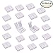 LitaElek Connecteur ruban LED Connecteur rapides bande LED à 2 broches pour Strip LED SMD 5050 5630 de couleur unique imperméable et non-imperméable de 10mm de large, Soudage gratuit (20pcs)