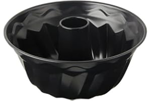 Dr. Oetker Gugelhupfform Ø 22 cm, Klassische Backform für köstlichen Gugelhupf, Bundform aus Stahl mit Antihaftbeschichtung, 