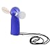 Produktbild Kofun Mini Fan, Tragbare Handhold-Fan, Tragbare Handheld-Lüfter Bunte LED-Mini-Light Battery Power mit Strap Bunte glühende Fan (Random rot, grün, blau)