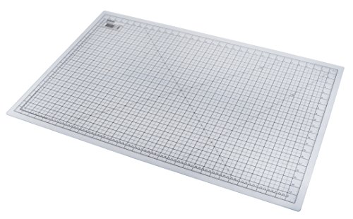 Pavo 8038732 A1 Hochwertige und Selbstheilende Schneidematte Schneideunterlage, 900 x 600 mm, transparent