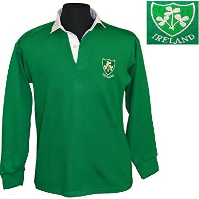 Ireland Irish Retro Shamrock Shirts Adults Full Sleeve Tops .Limited Edition. Sizes: S M L XL XXL