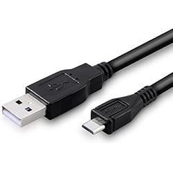 kwmobile Cable Micro USB Universal- Adecuado para Samsung Galaxy S6 / S6 Edge / S5 / S4, Sony Xperia Z2 / Z3 / Z4, LG G2 / G3 / G4-50cm Negro