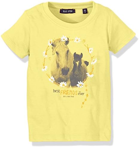 Blue Seven Girl's RH T-Shirt, Elfenbein (Korn 124), 6 Years
