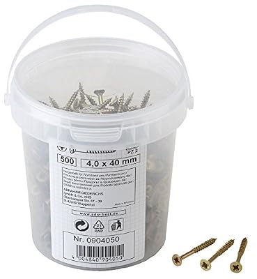 Meister Vis universelles 4 x 40 mm Lot de 500 904050