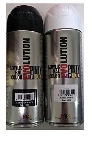 Preisvergleich Produktbild NOVASOL Spray Evolution satiniert 200 ml – Schwarz 9005