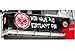 Produktbild Eintracht Frankfurt Balkonfahne, Balcony Flag, Fahne, Sichtschutz SGE - Plus Lesezeichen I Love Frankfurt
