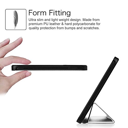 Fintie Samsung Galaxy Tab A 7.0 Hülle – Ultra Schlank Superleicht Ständer Slim Shell Case Cover Schutzhülle Etui Tasche für Samsung GALAXY Tab A 7.0 ZollSM-T280 / SM-T285 Tablet(2016 Version), Weiß - 4