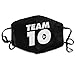 Price comparison product image Monicago Unisex Unique Mouth Mask, Face Mask, Team 10 Face Mask, Reuseable Polyester Face Mouth Mask Respirator for Cycling Anti Dust for Unisex Men Women Kids