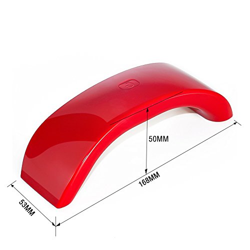 Nagel-Trockner,Professionelle LED-Nageltrockner,CIDBEST® 9W USB Mini Nagel-Trockner-LED-Licht/Lampe für Curing Nagel Trockner Nagel Gel Polnisch Trockner Aushärtungslampe Regenbogen -Lampe für Nagel Kunst Werkzeuge ,Top Qualität - 6