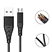 Produktbild Big-Mountain Micro USB Nylon Kabel, Ladekabel geflochtenes Android Ladekabel Kabel-Daten für Android Smartphones, Samsung, HTC, Sony, Nexus und Mehr [0.3M,1M,2M,3M] (Schwarz, 2M)