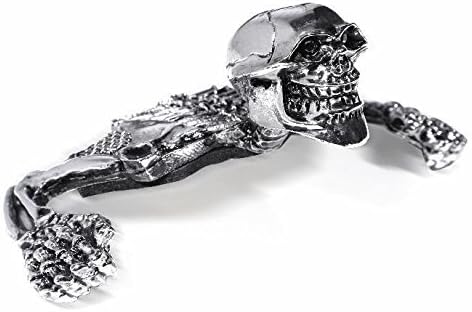 5 3/4 Inch Headlight Skull Ornament