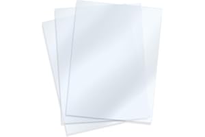 Display Genie Anti-Glare Replacement PVC Covers for Snap Poster Frames and A-Board Pavement Signs. A1 (594mm x 841mm) 2 PACK