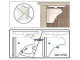 MYTK 20+3 Magic Lock, magnetisches Schrankschloss als Kindersicherung, Montage ohne Bohren und Schrauben - 3
