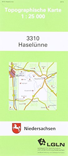 Preisvergleich Produktbild Haselünne 1 : 25 000 (TK25 3310 / NA)