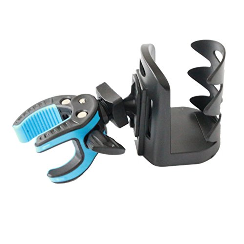 Preisvergleich Produktbild Fretfunk Plektrenhalter Mikrofon Ständer Getränkehalter, schwarz / blau