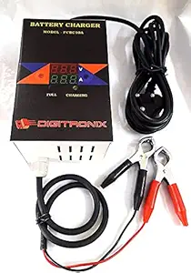 DigiTronix- Automobile Battery Charger for Car, Bike DG Set 12V 10Amp Fully Automatic