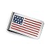 Produktbild Bling Jewelry Patriotische USA American Flag Geld Clip Männer Plain gravierbaren Kreditkarte aus rostfreiem Stahl