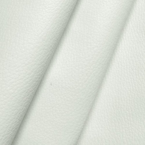 Polster PVC Kunstleder Rindsleder Optik Stoff Meterware Schnee-Weiss
