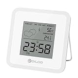 Indoor Innenbereich: Legen Sie ein Thermometer in Ihrem Hause, das wetterfeste Konstruktion ist ideal für Gebrauch im Innenbereich, Messung