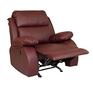 innovate manual recliner chair-205-burgundy