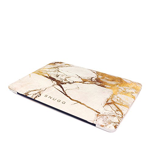 Macbook Pro 15 H  lle  Snugg Apple Macbook Pro 15 H  lle Case Tasche  Deluxe Satin Touch  Ultra Slim - Gold Marmor