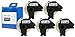Produktbild 5x Mehrzweck-Etiketten für Brother DK11204 17x54mm 400 Stück kompatibel zu Brother Absender Etiketten QL-1060N, QL-1050, QL-700, QL-570, QL-580N, QL-720NW