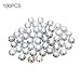 Produktbild Xpccj 100 PCS/Pack LED Mini Rund Party Ballon Leuchten, Lange Standby-Zeit Ornament für Weihnachten Floral Hochzeit Party Garten Dekorationen, weiß, 1.7 * 1.7cm