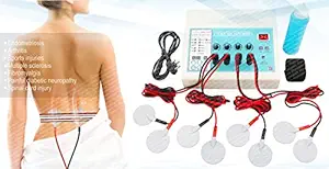 Physiogears Tens Therapy Machine Heavy Duty Nerve Stimulator Auto Mode Machine for Pain Relief Device with One Year Warranty